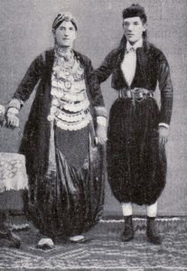 Çift katolik, Shkodër, 1890.